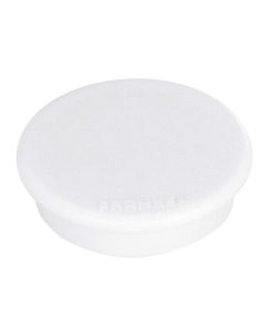 Photo Lot de 10 Aimants ronds - 13 mm - Blanc : FRANKEN