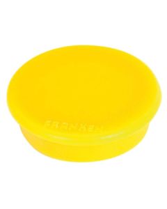 Photo Lot de 10 Aimants ronds - 32 mm - Jaune : FRANKEN