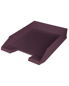 Photo Corbeille à courrier - Plastique recyclé - Rouge HELIT The Green Staff