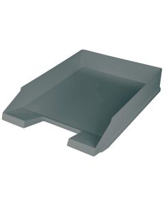 Photo Corbeille à courrier - Plastique recyclé - Gris Clair HELIT The Green Staff