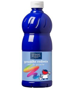 Photo Gouache liquide - Bleu outremer - 1000 ml LEFRANC
