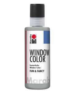 Photo MARABU FUN & FANCY :  Peinture pour Window Color - 80 ml - Contours en argent