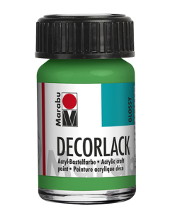 Photo MARABU : Vernis acrylique - Decorlack - 15 ml - Vert clair flacon