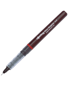 Photo Stylo feutre Tikky Graphic - Noir 0,20 mm : ROTRING