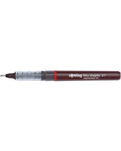 Photo ROTRING : Stylo feutre Tikky Graphic - Noir 0,70 mm - S0814780