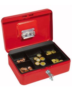 Photo WEDO Caissette à monnaie avec clip - Rouge- 250 x 180 mm