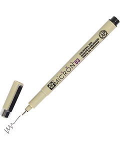 Photo Stylo feutre à pointe fine - 0,35 mm - Noir : SAKURA Pigma Micron 03 (XSDK0349)