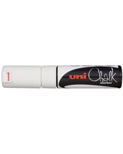 Marqueur à craie liquide Chalk PWE - 8 mm - Blanc : UNI-BALL photo