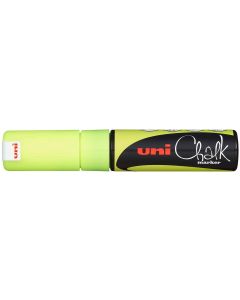 Marqueur à craie liquide Chalk PWE - 8 mm - Jaune fluo : UNI-BALL photo