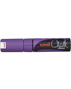 Marqueur à craie liquide Violet - Pointe 8 mm Uni-Ball Chalk PWE-8K image
