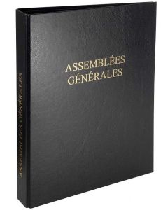 Registre des Assemblées Générales Livre AG100 Modèle