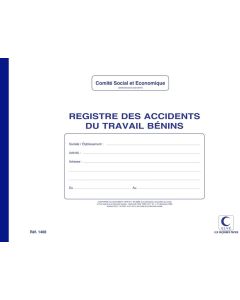 EXACOMPTA : Registre des accidents du travail 6619E
