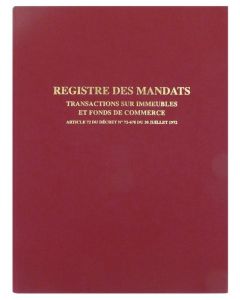 Registre des Mandats Immoblier Transaction immobilière ELVE