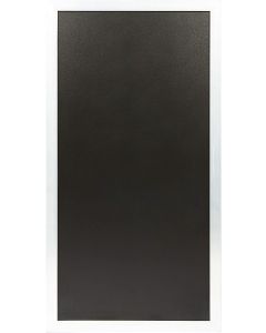 Ardoise murale - Cadre en bois Blanc - 600 x 1150 mm : SECURIT Visuel