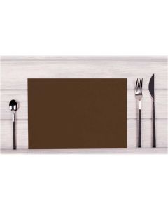 Lot de 100 Sets de Table non tissés - Chocolat : COGIR Visuel