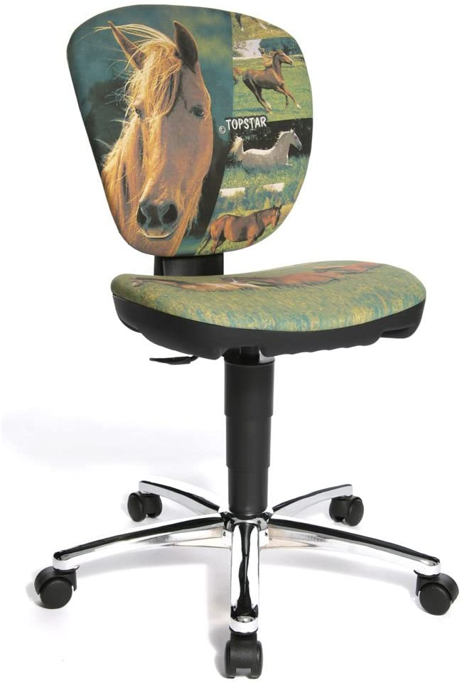 CHEVAL Chaise de bureau pour enfants - Kiddi Star Horse (Topstar)