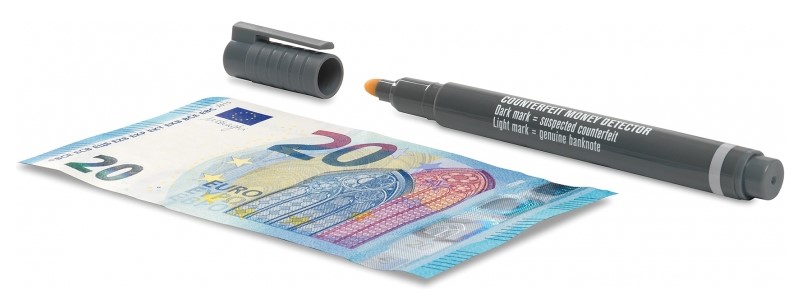 Stylo détecteur de faux billets (Sécurité de la gestion de monnaie)  SAFESCAN 30
